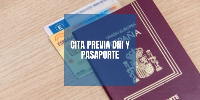 Cita previa para Renovar el DNI o pasaporte